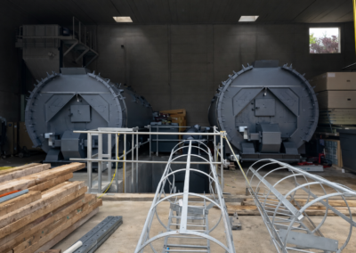 Conception et assistance à maîtrise d’ouvrage pour la construction d’une chaufferie automatique au bois avec réseau de chaleur – régie municipale de Saint-Avold (57)