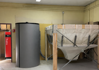 Conception et maîtrise d’œuvre pour l’installation d’une chaufferie à granulés